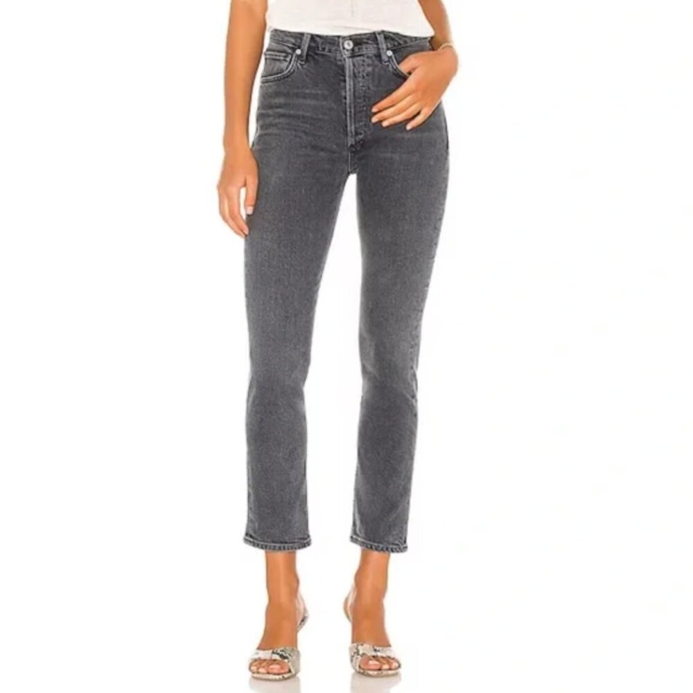 Citizens Of Humanity Dark Gray Charlotte Jeans
